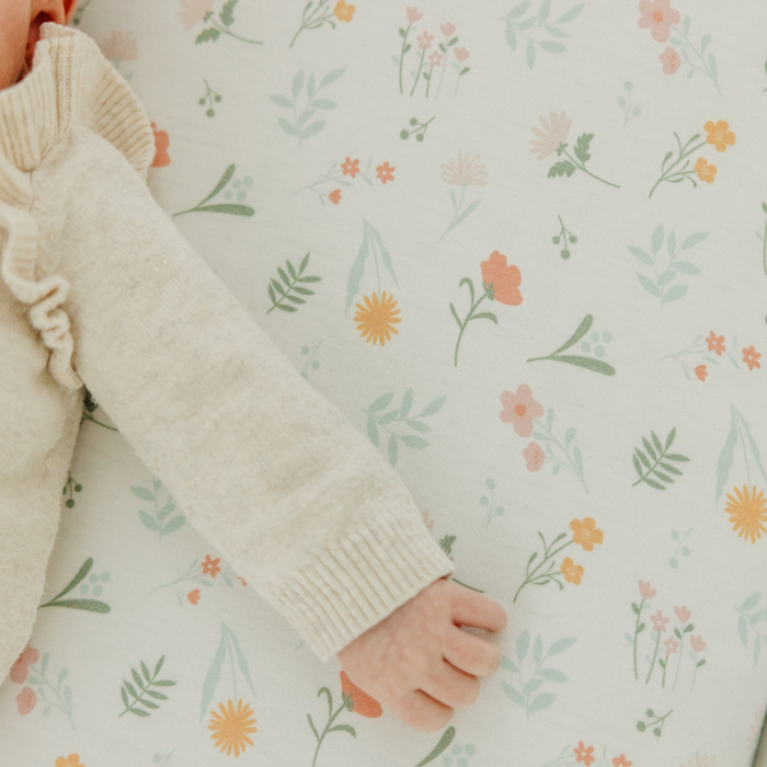 Copper Pearl | Premium Crib Sheet | Mabel