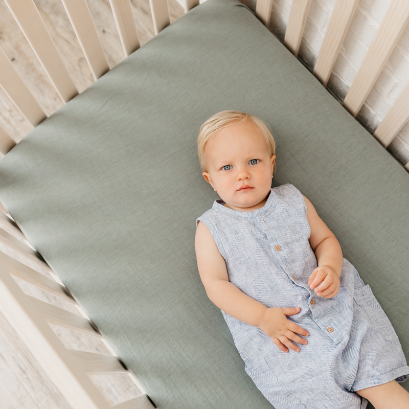 Copper Pearl | Premium Crib Sheet | Briar