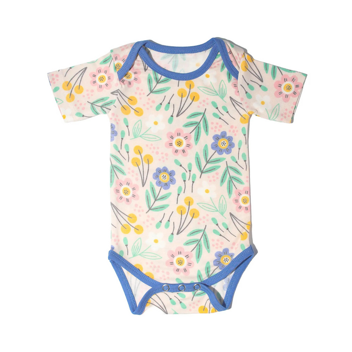 Copper Pearl Short Sleeve Bodysuit | Clara 0-3M