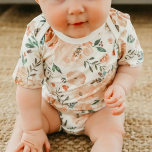 Copper Pearl Short Sleeve Body Suit | Autumn 0-3M