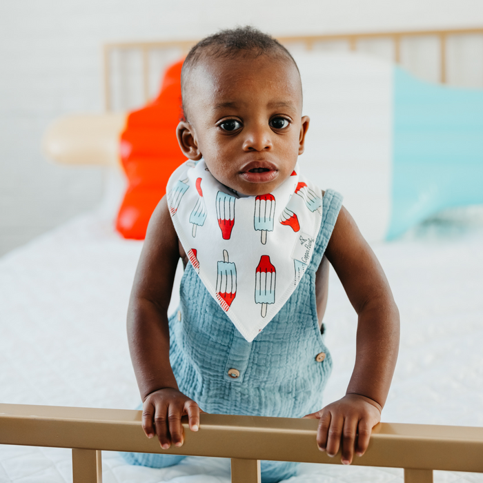 Copper Pearl Baby Bandana Bibs | Spangled Baby