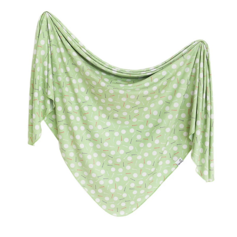 Copper Pearl | Knit Swaddle Blanket | Bogey