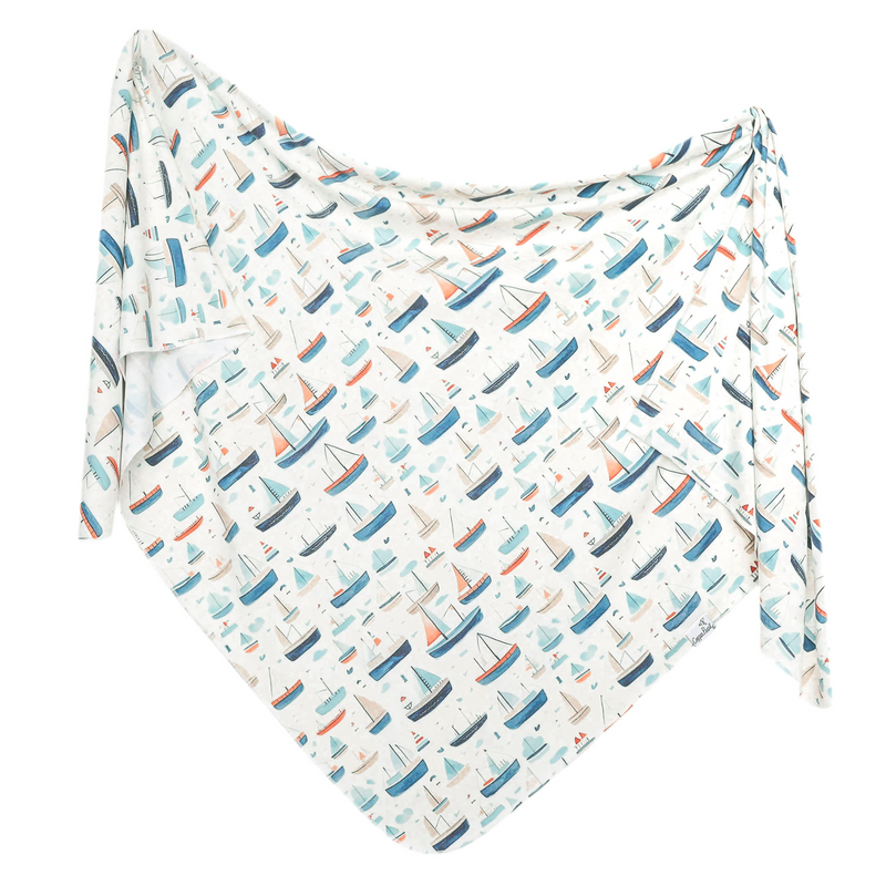 Copper Pearl | Knit Swaddle Blanket | Fischer