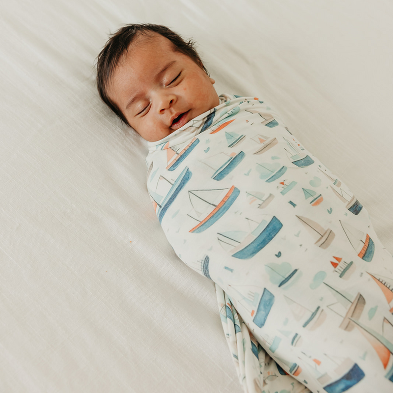 Copper Pearl | Knit Swaddle Blanket | Fischer