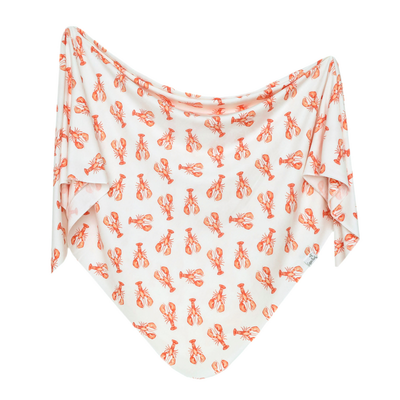 Copper Pearl | Knit Swaddle Blanket | Maine