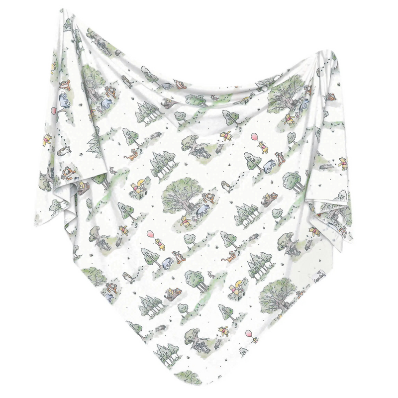 Copper Pearl | Knit Swaddle Blanket | Hundred Acre Wood