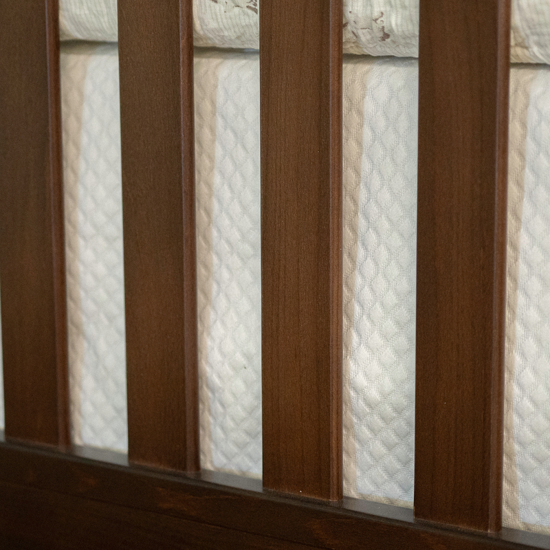 Custom Bedding | Crib Skirt / Dust Ruffle | Tailored | Cream Mattelasse
