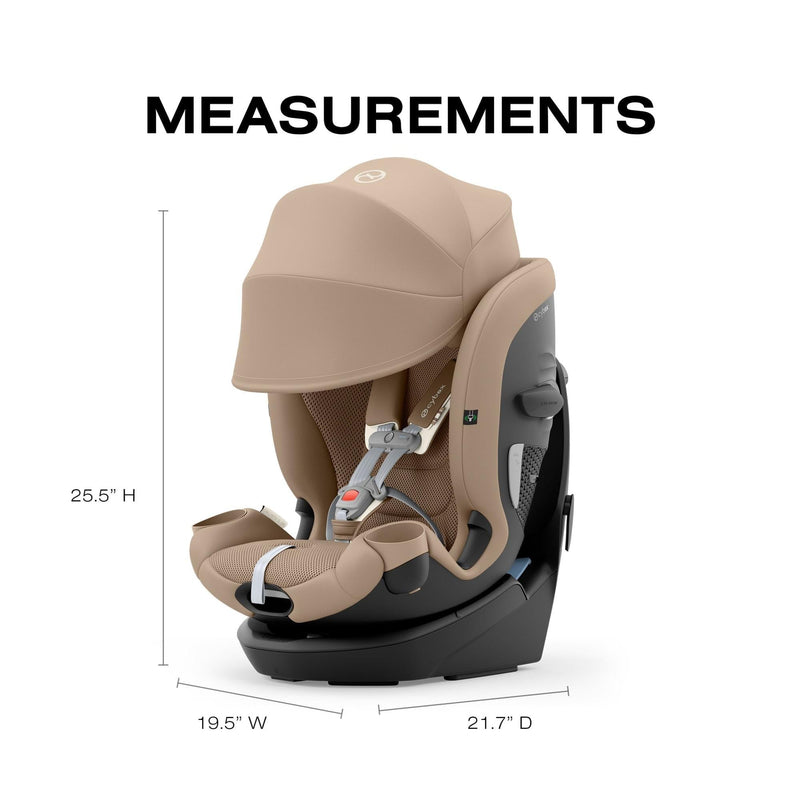 Cybex Callisto G 360 car seat dimensions