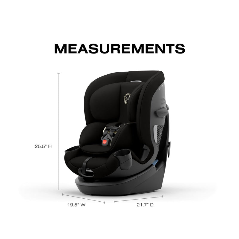 Cybex Callisto G 360 Select car seat dimensions