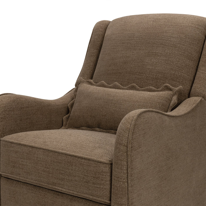 M27787PTEB,Namesake,Devon Recliner and Swivel Glider in Performance Truffle Eco-Basketweave