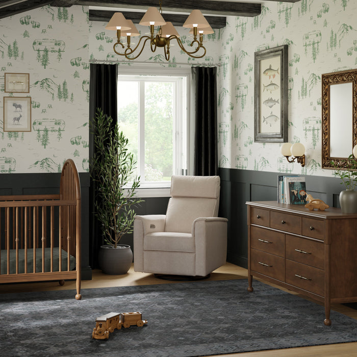 Monogram by Namesake Willa Plus Power Glider Recliner + Power Headrest