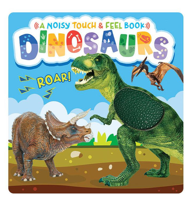Little Hippo Books | Dinosaurs Noise, Touch, & Feel