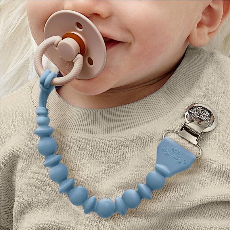 Itzy Ritzy | Itzy Paci Strap™ Silicone One-Piece Pacifier Clips