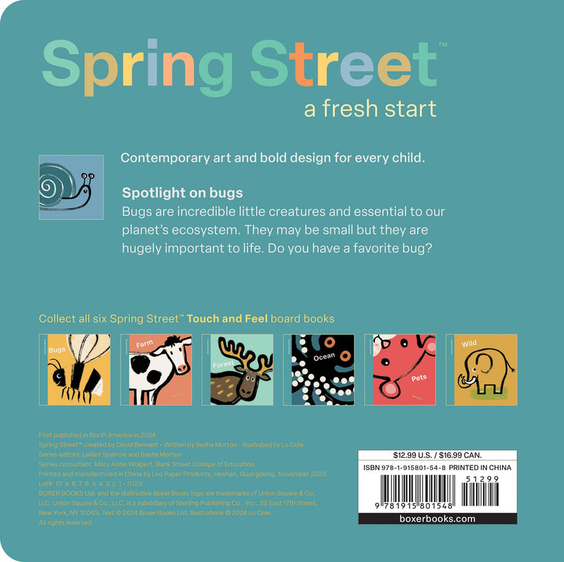 Hachette Book Group | Spring Street Touch and Feel: Bugs