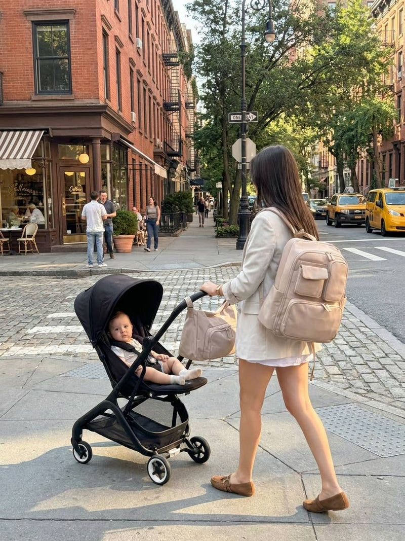 Itzy Ritzy | Belong Utility Backpack™ | Toast