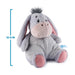 Eeyore plush with height marker showing 12.5 inches