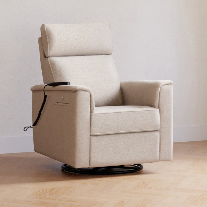 Namesake Willa Deluxe Power Recliner and Swivel Glider with Heat + Massage