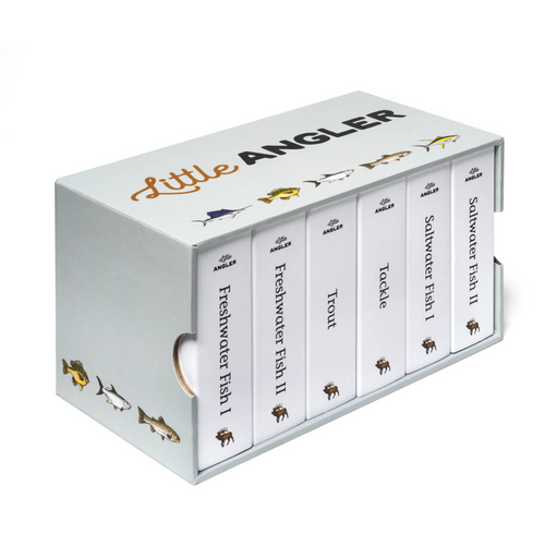 Explore the Outdoors Little Angler set of six mini board books in a slipcase