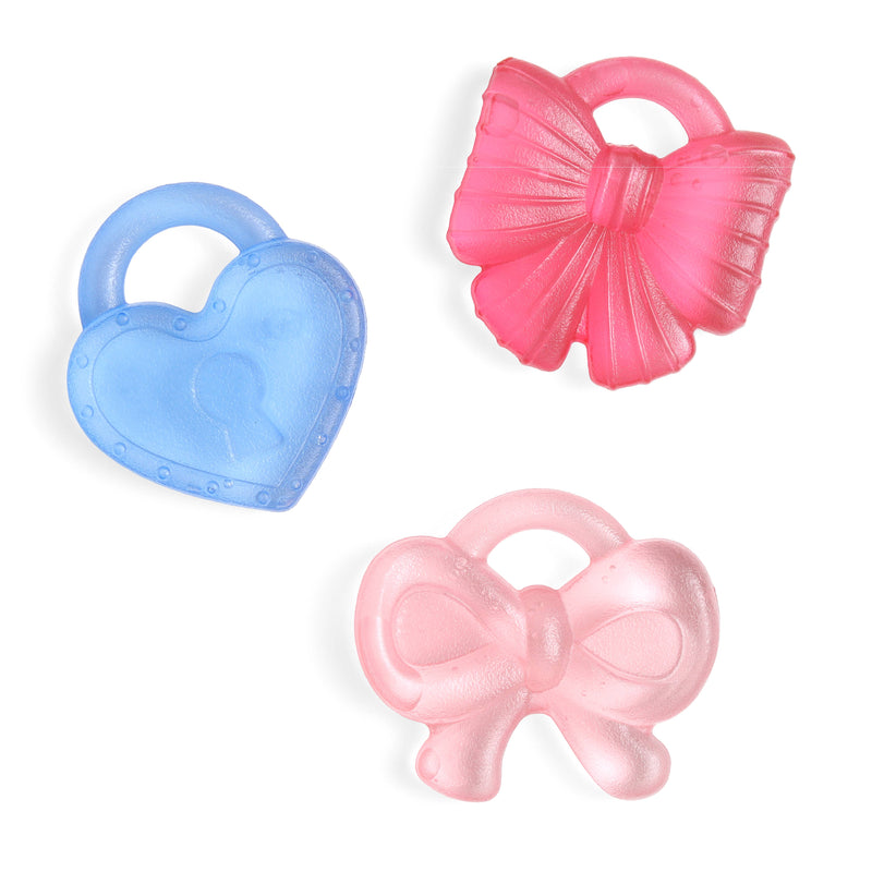 Itzy Ritzy | Cutie Coolers™ Soothing Water-Filled Teethers| Bow
