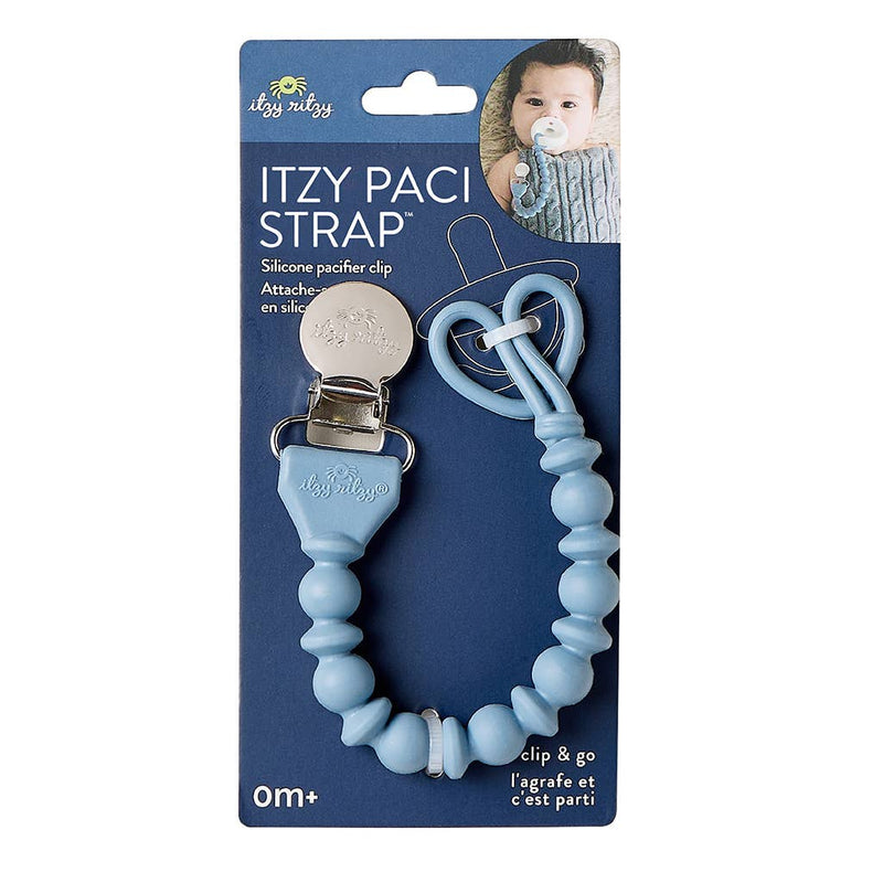 Itzy Ritzy | Itzy Paci Strap™ Silicone One-Piece Pacifier Clips