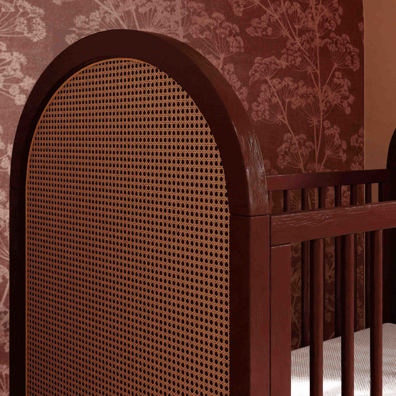 Babyletto Bondi Cane 3-in-1 Convertible Crib with Toddler Bed Conversion Kit