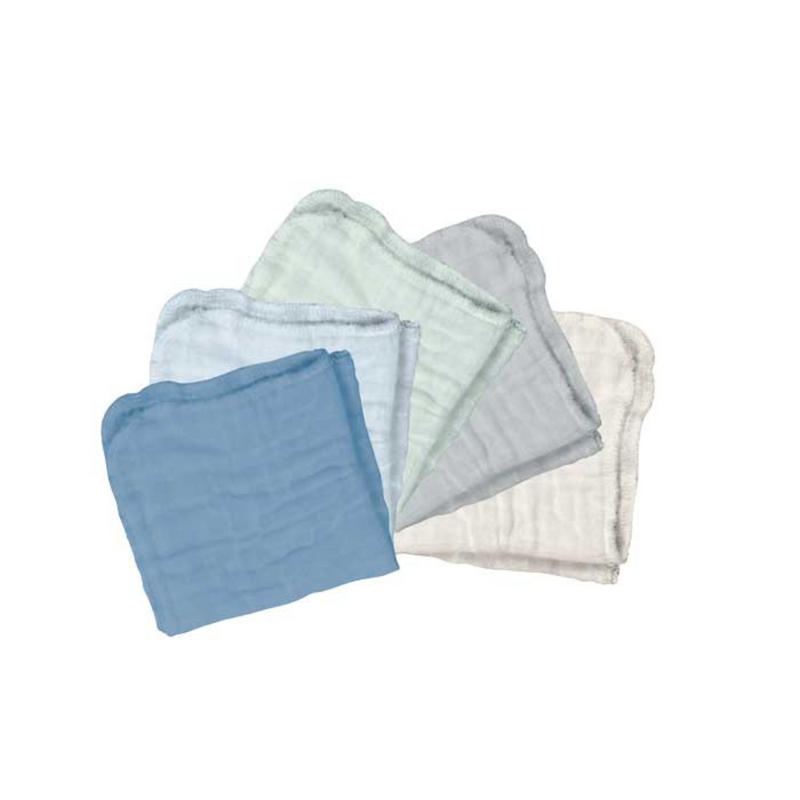 Green Sprouts | Organic Cotton Muslin Cloths (5 pack)
