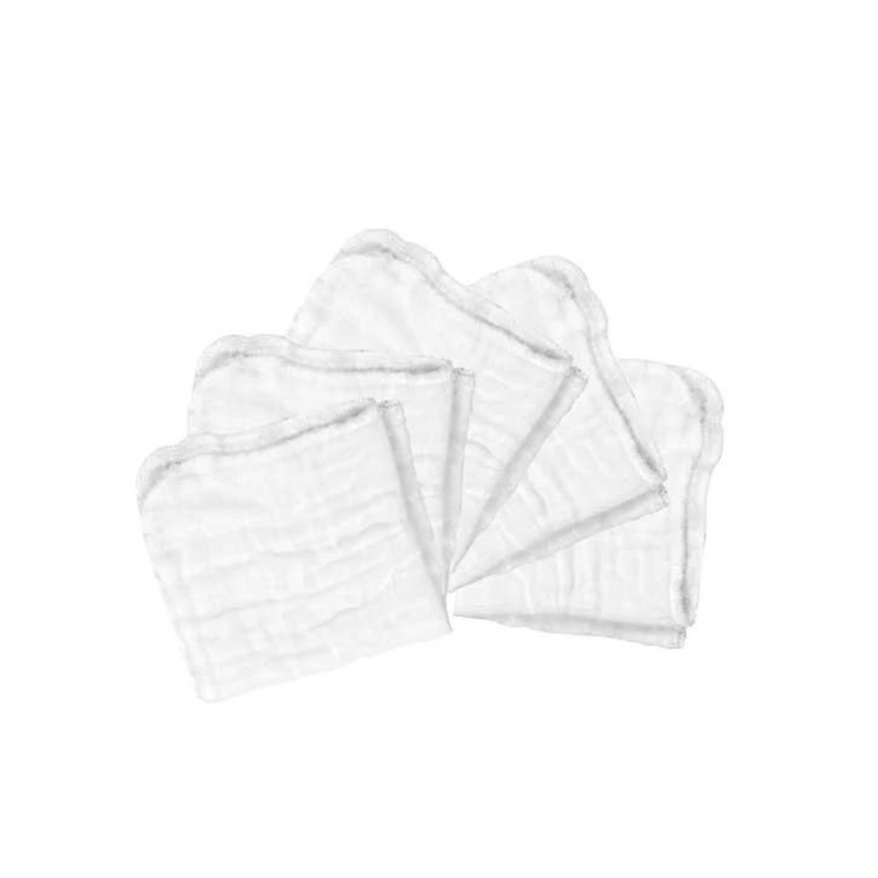 Green Sprouts | Organic Cotton Muslin Cloths (5 pack)