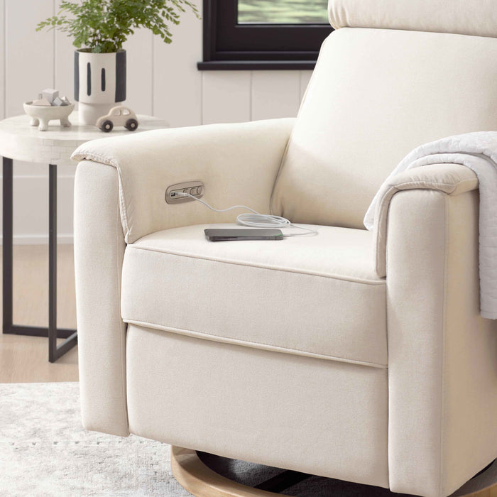 Monogram by Namesake Willa Plus Power Glider Recliner + Power Headrest