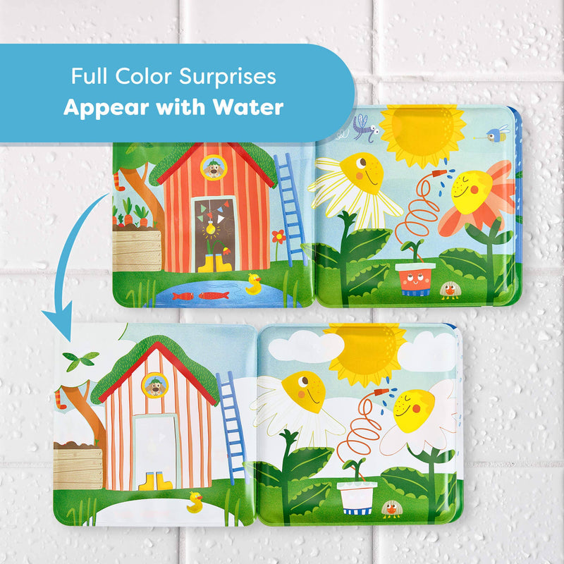 HABA USA | Magic Rain Fun Color Changing Bath Book