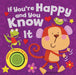 If You’re Happy and You Know It sound book cover featuring a dancing monkey and colorful animals