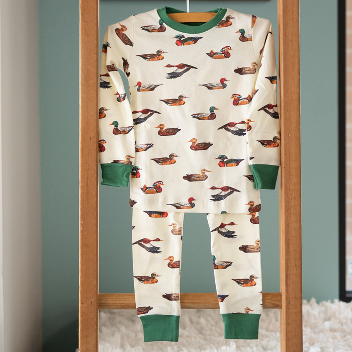 Hatley | Cotton Pajama Set | Decoy Ducks
