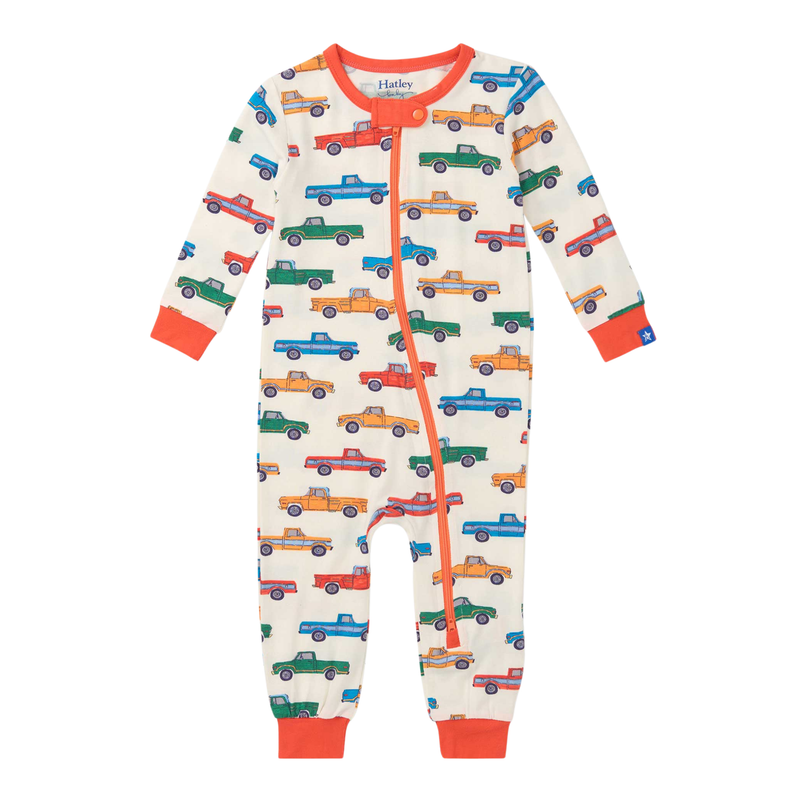 Hatley | Bamboo Coverall | Trucks