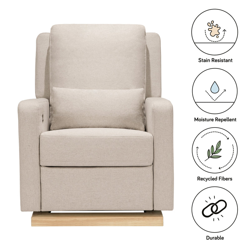 Babyletto Sigi Electronic Recliner and Glider with USB Port