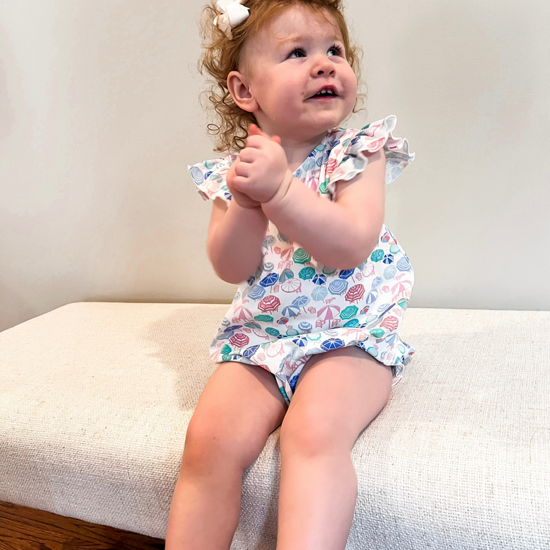 Heyward House | Girl Sleeveless Classic Bubble | Beach Umbrellas