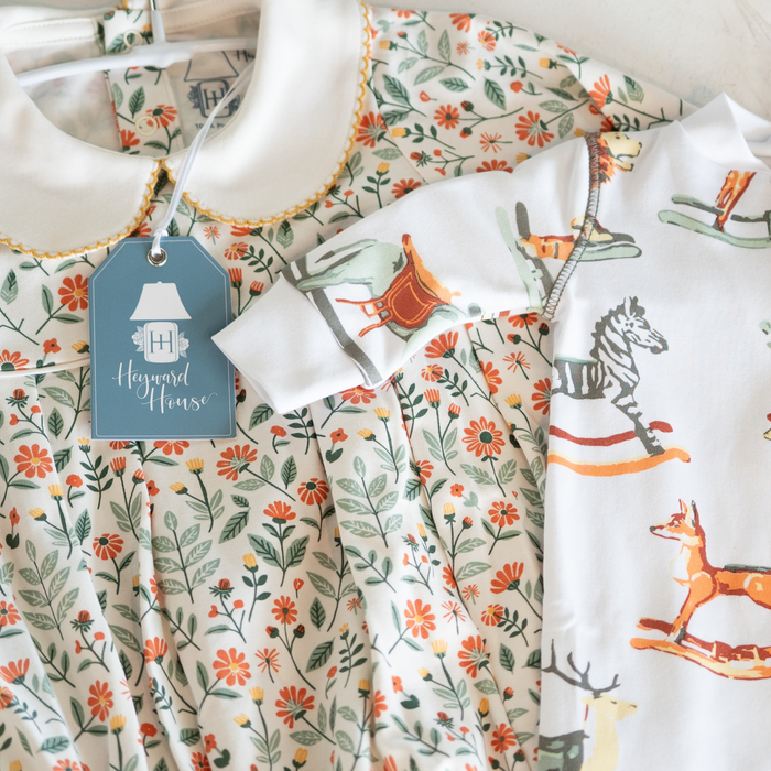 Heyward House | Footed Pajama | Swaying Safari