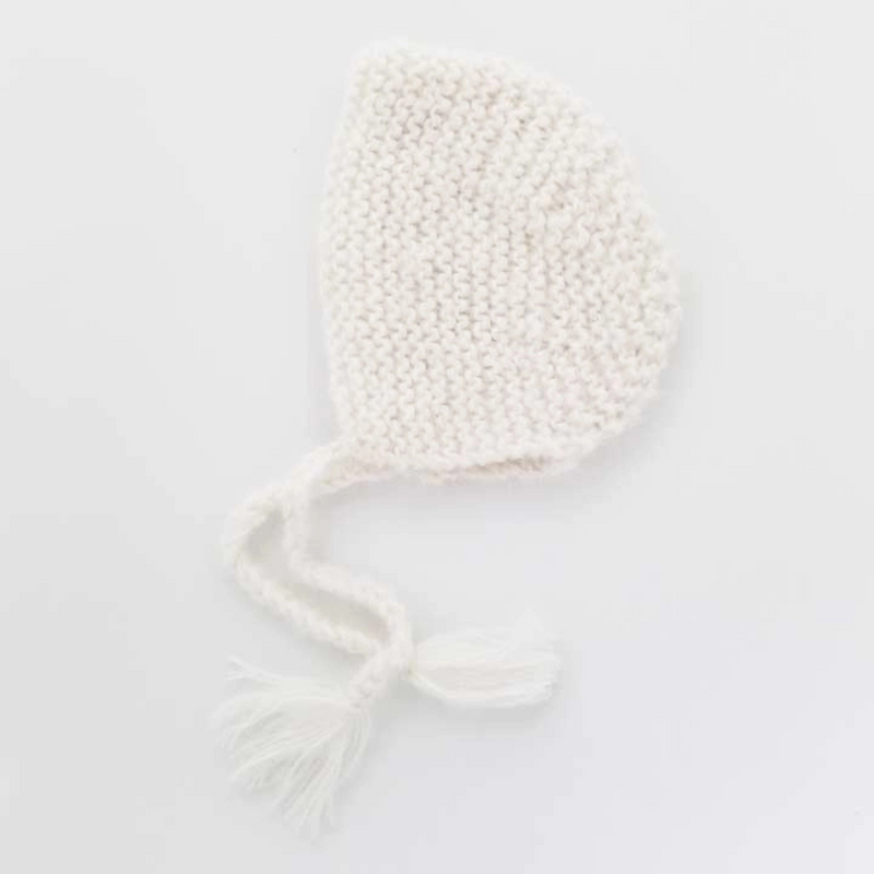 Huggalugs | Newborn Angora Knit Bonnet