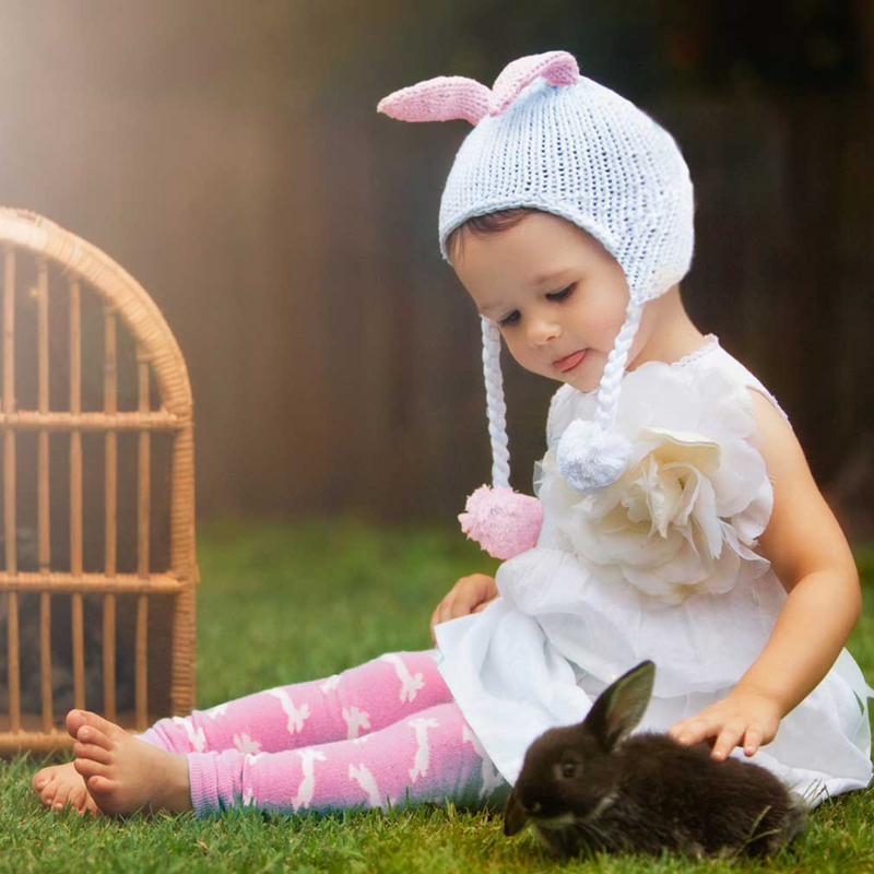 Huggalugs | Hugbunny Beanie Hat | Pink