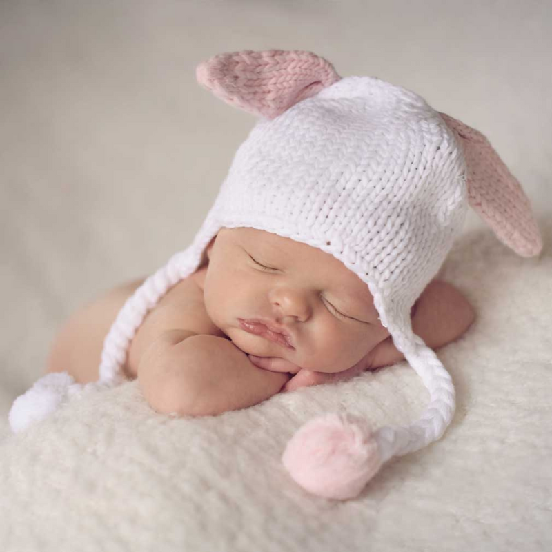 Huggalugs | Hugbunny Beanie Hat | Pink