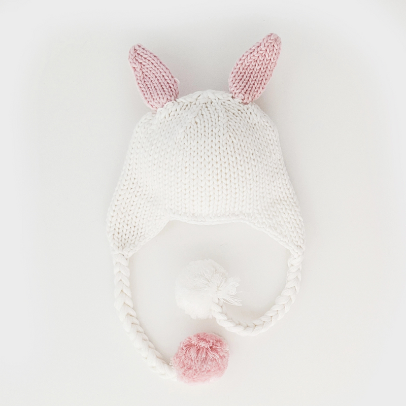 Huggalugs | Hugbunny Beanie Hat | Pink