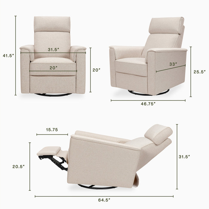 Namesake Willa Pro Power Recliner + Swivel Glider