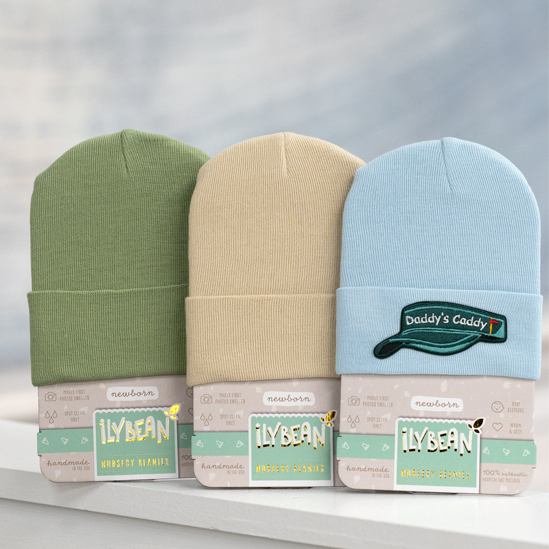 Ilybean | Newborn Beanie | Solid Beige