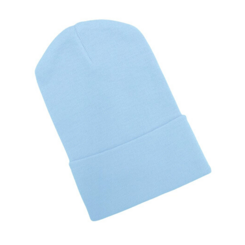 Ilybean | Newborn Beanie | Solid Blue
