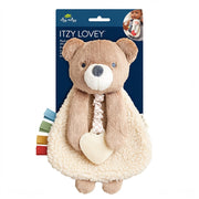 Itzy Ritzy Itzy Lovey plush and teether Theo the Bear in packaging
