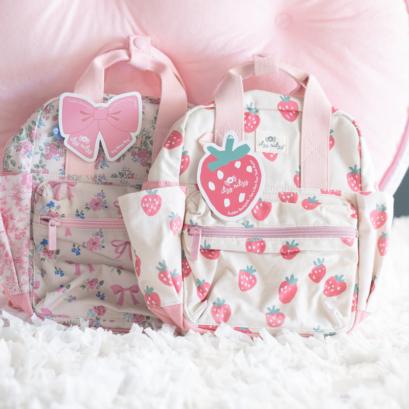 Itzy Ritzy | Itzy Bitzy Backpack | Ribbons + Roses