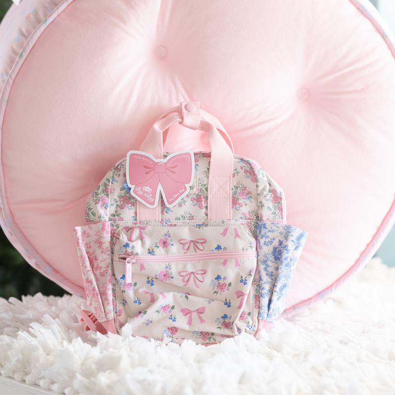 Itzy Ritzy | Itzy Bitzy Backpack | Ribbons + Roses