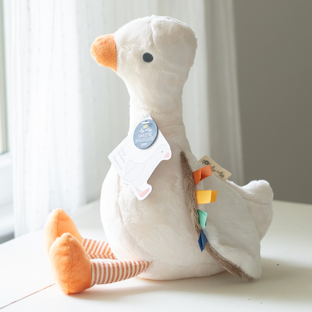 Itzy Ritzy | Sweetie Snuggles Plush | Gracie the Goose — The