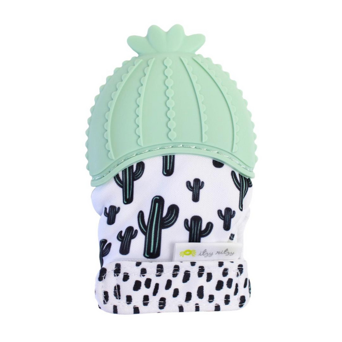 Itzy Ritzy Silicone Teether Mitt | Cactus