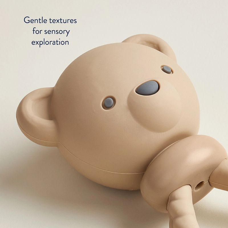 Itzy Ritzy | Bear Sweetie Rattle and Silicone Teether