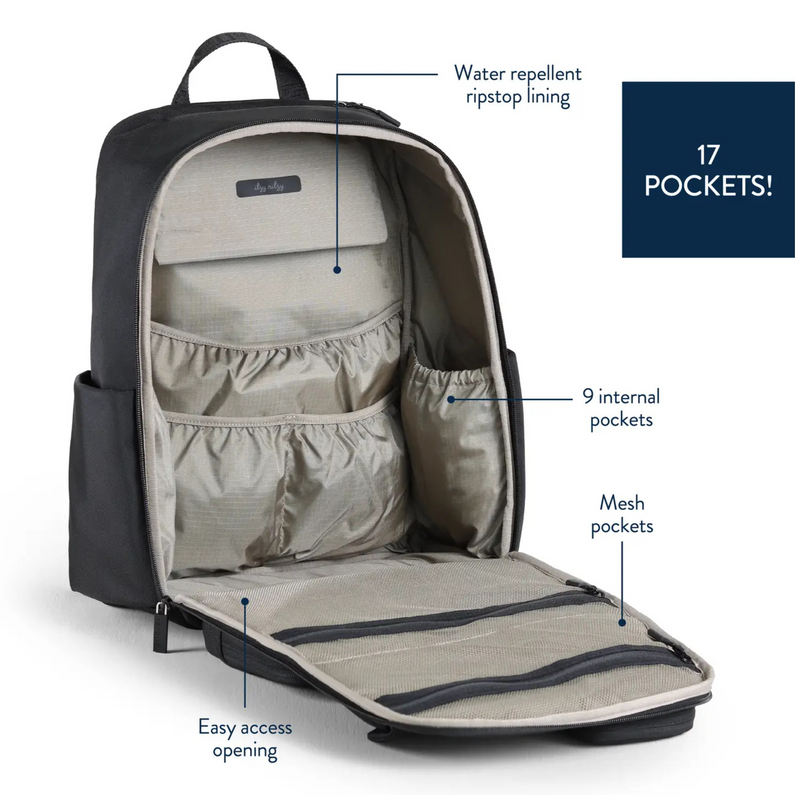 Itzy Ritzy | Belong Utility Backpack Diaper Bag | Black