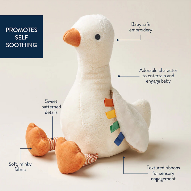 Itzy Ritzy | Sweetie Snuggles Plush | Gracie the Goose — The